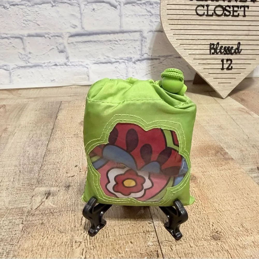 Vera Bradley Rain Garden ReActive Foldable Market Totes Set 2 Bags NWT Retired